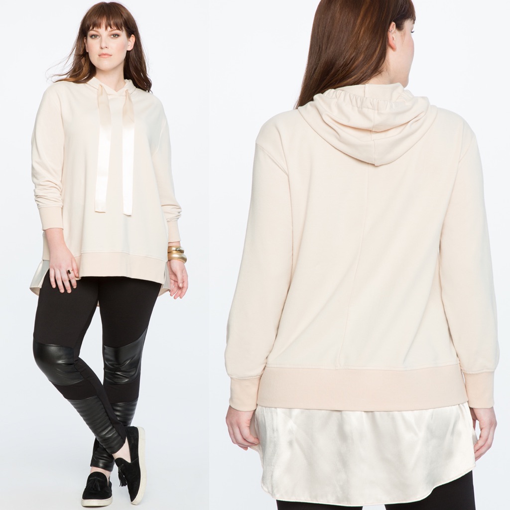 Eloquii Studio Hooded Sweatshirt
